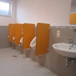 WC-Trennwände, Schamwände, Sichtschutzwände